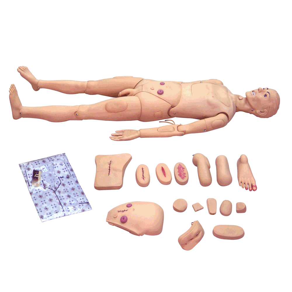 高級(jí)全功能護(hù)理訓(xùn)練模擬人(男性) 高級(jí)全功能護(hù)理訓(xùn)練模擬人(男性)
